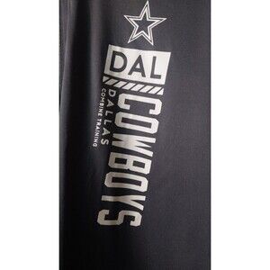Team Apparel NFL Dallas Cowboys Size XL Combine Training  Pullover Shirt Gray